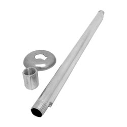 Braco para chuveiro bognar 30cm aluminio