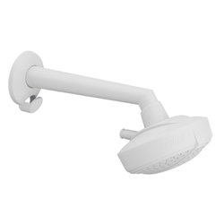 Chuveiro plastico tigre branco sem registro 4