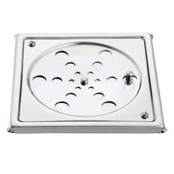 Grelha com caixilho overtime 10 x 10cm aco inox