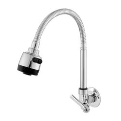 Torneira de parede gourmet leao metal cromado c62 3268