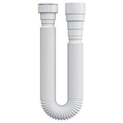 Sifao sanfonado universal herc branco com 1,50m - 2607