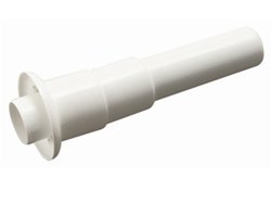 Tubo para sanitario tigre ajustavel branco 25cm
