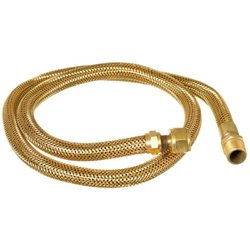 Mangueira para gas jackwal metalica 100cm