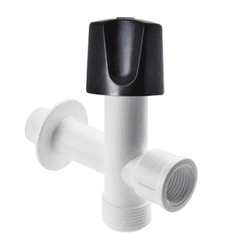 Registro para maquina de lavar reboucas 1/2 branco