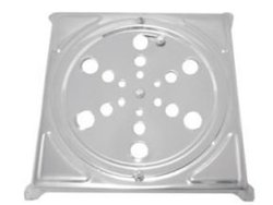 Grelha sem caixilho leao 10 x 10cm aco inox 19110
