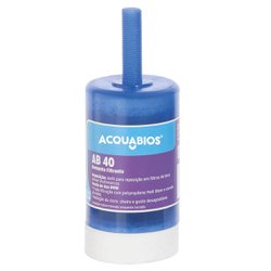 Refil para filtro acquabios rosca longa ab40