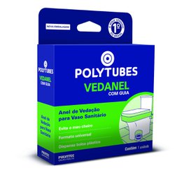 Anel de vedacao p/ sanitario pulvitec com guia sintetico