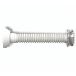 Tubo para sanitario valeplast flexivel branco 27,5cm