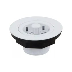 Valvula para pia americana luconi 3.1/2 abs branco