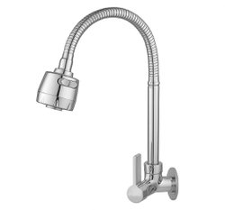 Torneira de parede gourmet alpha metal cromado c-65 - 013