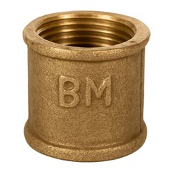 Luva roscavel de metal belmar 3/4 x 1/2 - reducao
