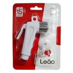 Pistola para ducha higienica leao abs branco 1816
