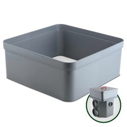 Prolongador para caixa de gordura sifonada roma 9,5cm para 12l - 6057 5