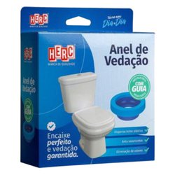 Anel de vedacao p/ sanitario herc com guia sintetico