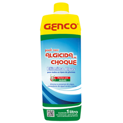 Genco clarificante para agua algicida choque 1l