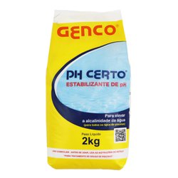 Genco estabilizador de ph ph certo 2kg