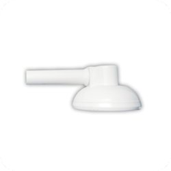Chuveiro plastico valeplast maxi branco sem registro 9cm