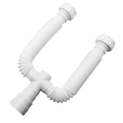 Sifao sanfonado universal duda duplo branco - 241
