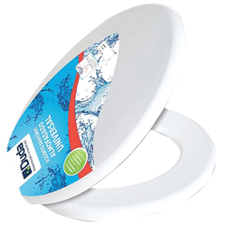 Assento sanitario duda macio branco
