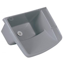 Tanque de pvc metasul cinza claro 15l 28 x 55 x 43cm