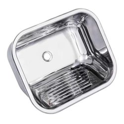 Tanque de aco inox tecnocuba 18 litros - 44 x 34 x 18cm