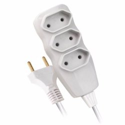 Extensao bipolar pp fc new 10m branca - 24174