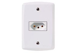 Tomada tramontina lux2 10a/250v - 57145/010