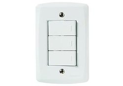 Interruptor simples tramontina lux2 3 teclas 10a/250v - 57145/070
