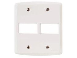 Placa tramontina lux2 4x4 2 tc c/s 57105/023