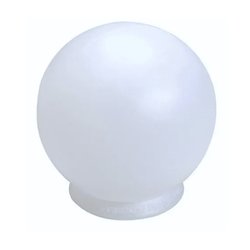 Luminaria esfera luconi branca pequena