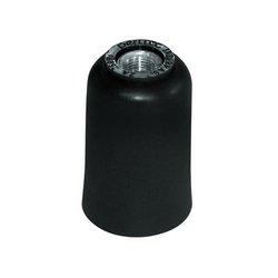 Suporte para lampada abajour perlux preto - 1103