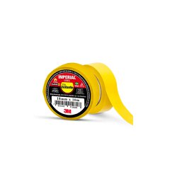 Fita isolante imperial 3m 18mm x 10m amarela