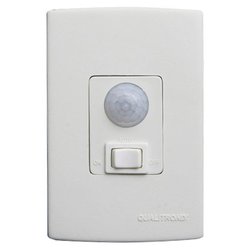 Sensor de presenca qualitronix embutir c/interruptor - qi6mb