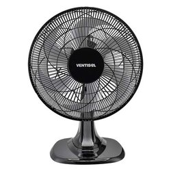 Ventilador de mesa turbo ventisol 50cm 127v preto/cinza