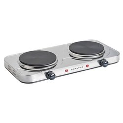 Fogao eletrico de mesa agratto 2 pratos 2000w/127v 20a - fm-01