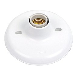 Plafon para lampada fc branco c/soq. louca 05708