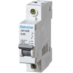 Disjuntor din eletromar unipolar - 25a