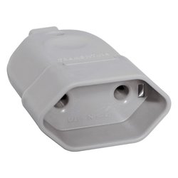 Pino tramontina femea (m10) bipolar cinza 10a