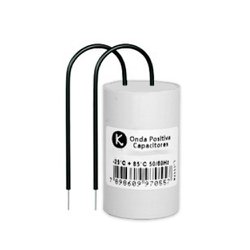 Capacitor para ventilador onda positiva 10 uf/250v 2 fios