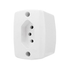 Tomada externa ilumi branca 10a - 16516pct