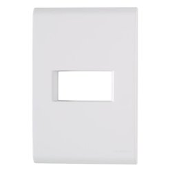 Placa tramontina liz 4x2 1 modulo horizontal 6/004