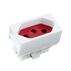 Modulo tomada slim ilumi 20a vermelha - 81142