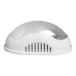 Luminaria tartaruga ilumi branca decor - ate 25w