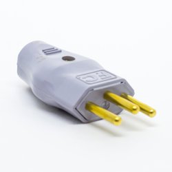 Pino macho tripolar fc 10a cinza - 228356