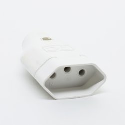 Pino femea tripolar fc 10a branco - 228493