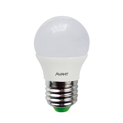 Lampada bolinha e27-127v avant 4w branca