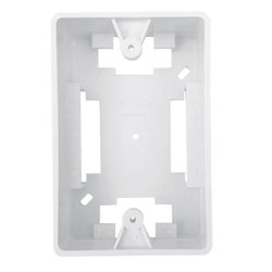 Caixa de luz retangular ilumi branca 4x2