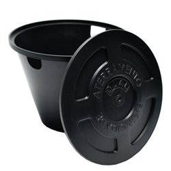 Caixa para aterramento dual 18 x 14cm plastico pequena