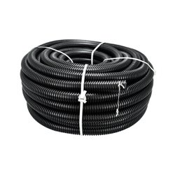 Conduite corrugado com guia dual preto 1 - com 50m