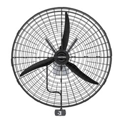 Ventilador de parede ventisol 1m 220v preto - plastico